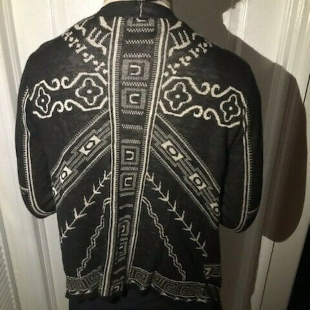 Monoreno Brown Tribal Embroidered Draped indian